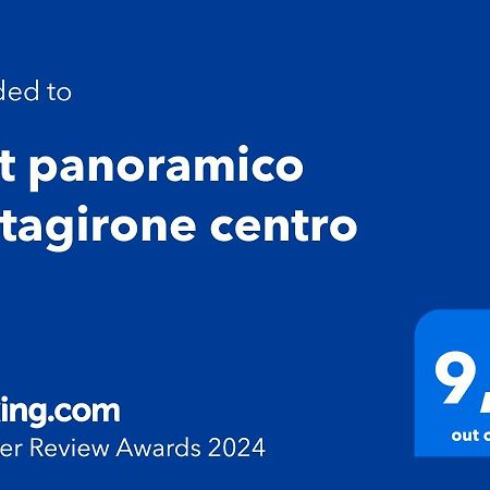 Apartamento Loft Panoramico Caltagirone Centro Exterior foto